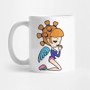 Praying angel Mug